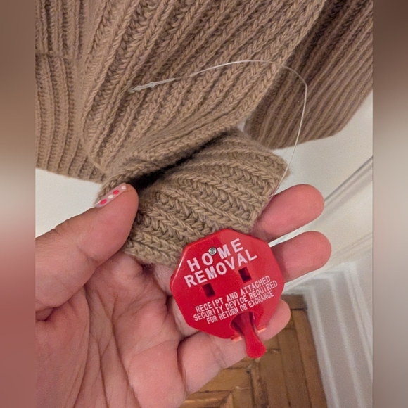 Theory Wool/Cashmere Turtleneck Rib-Knit Sweater size S - Picture 8 of 9